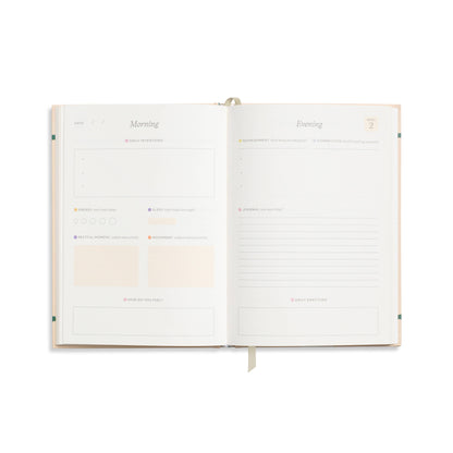 Fairy flies guided A5 wellness journal