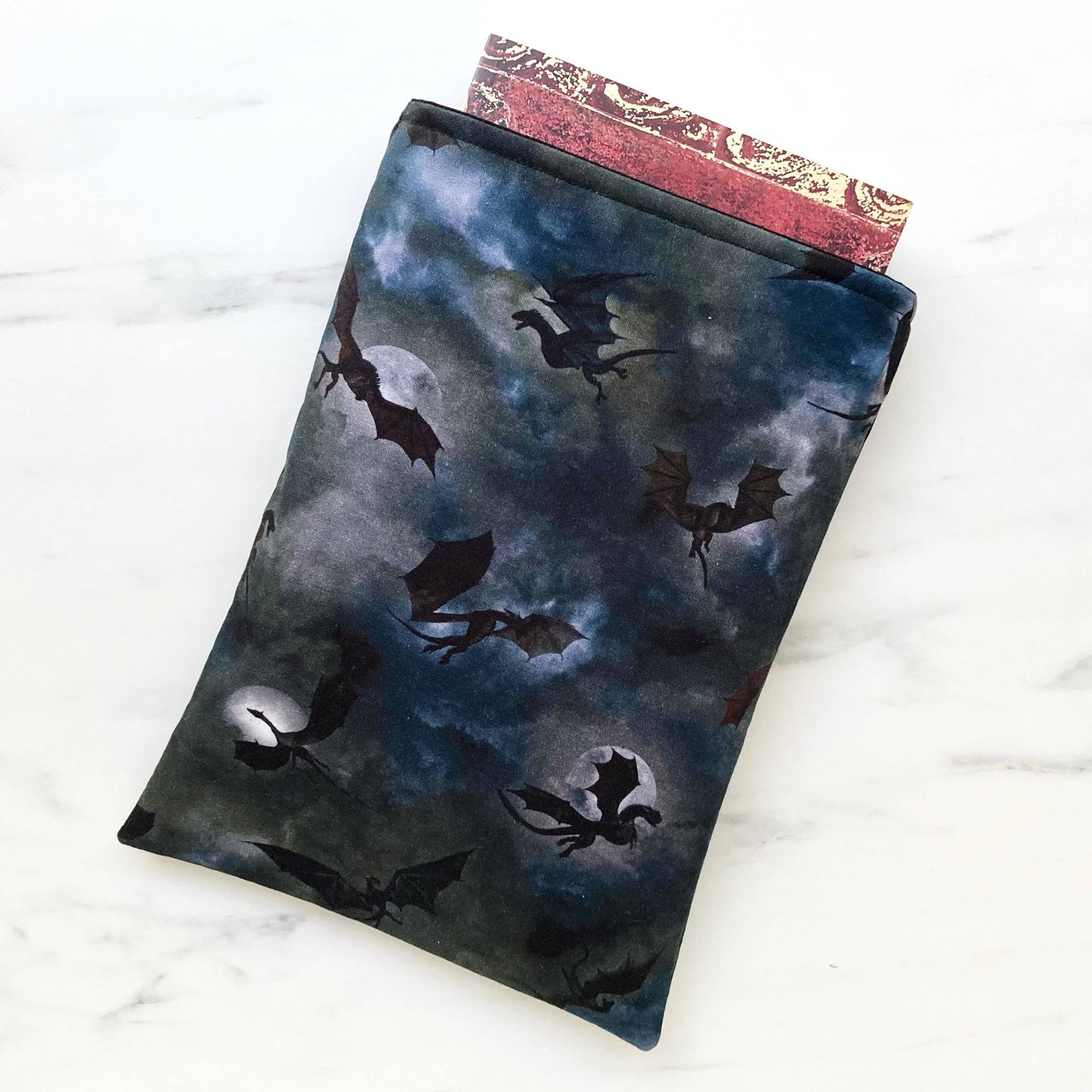 Dragon flight padded book sleeve