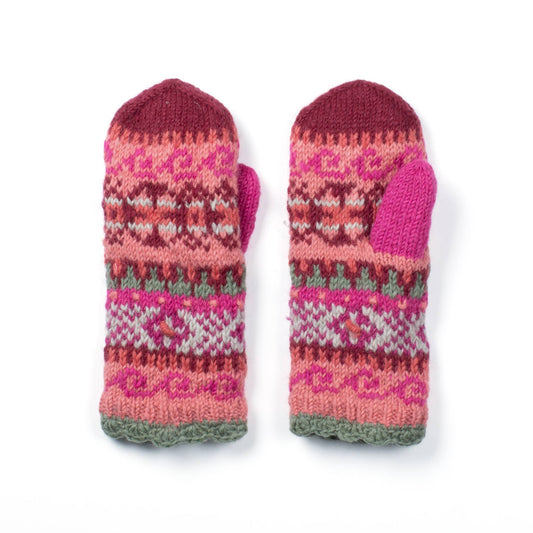 Innsbruck wool reading mittens