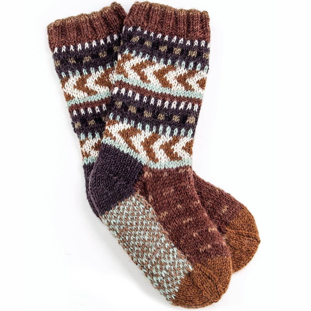 Aprés ski men's reading socks - Chayton