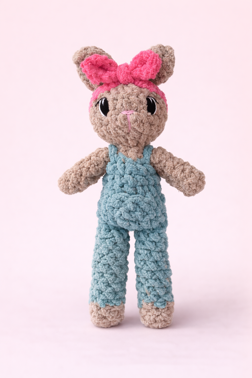 Spring bunny plushie