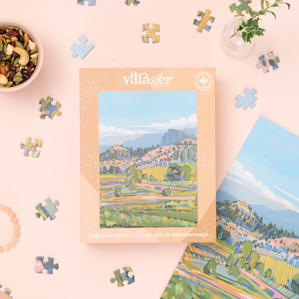 Wine country | 500-piece puzzle | designed in Canada (coming soon)