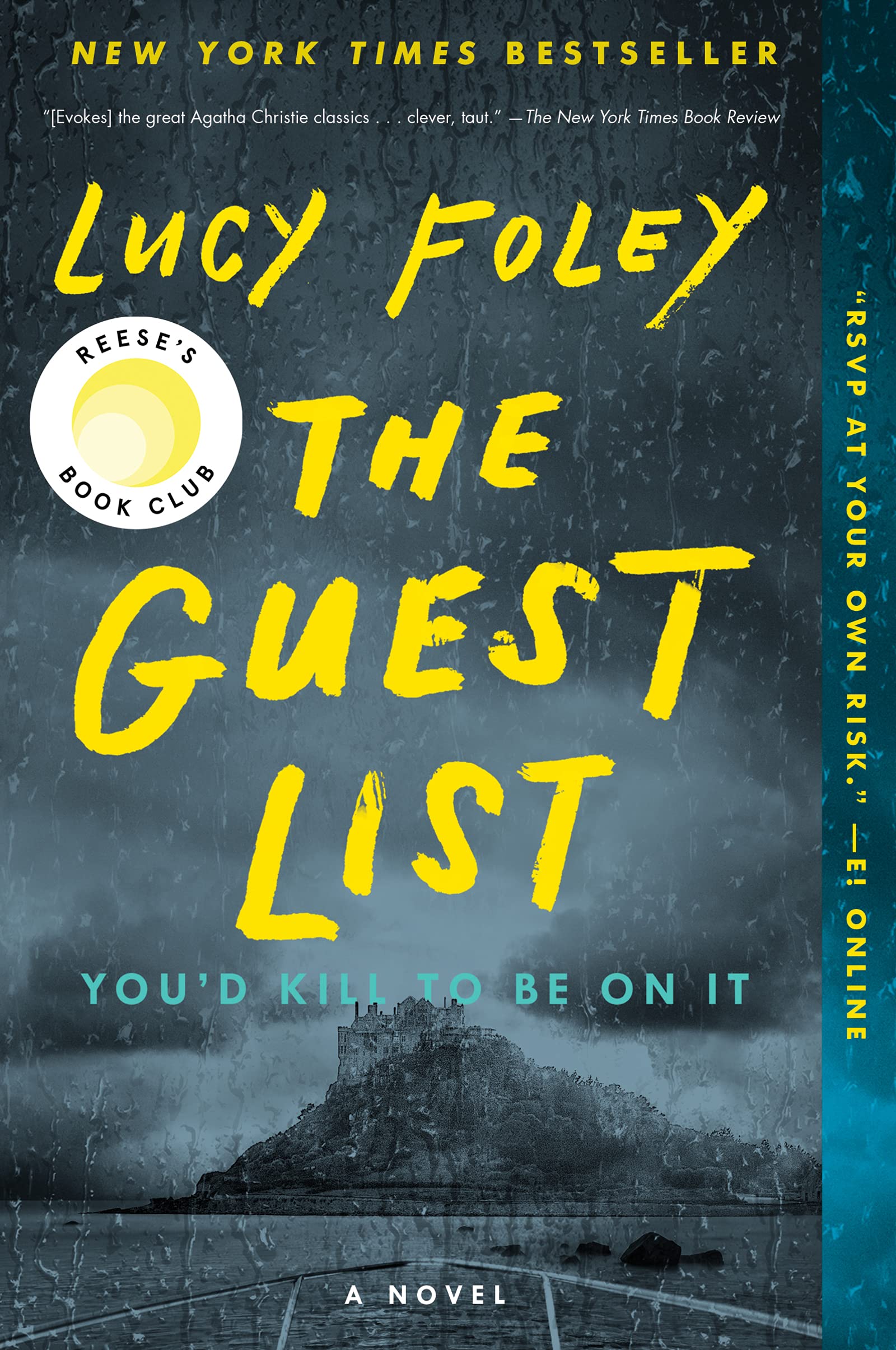 Cover of the book 'The Guest List by Lucy Foley'.