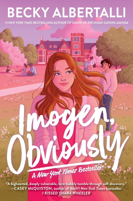 Cover of the book 'Imogen, Obviously by Becky Albertalli'.