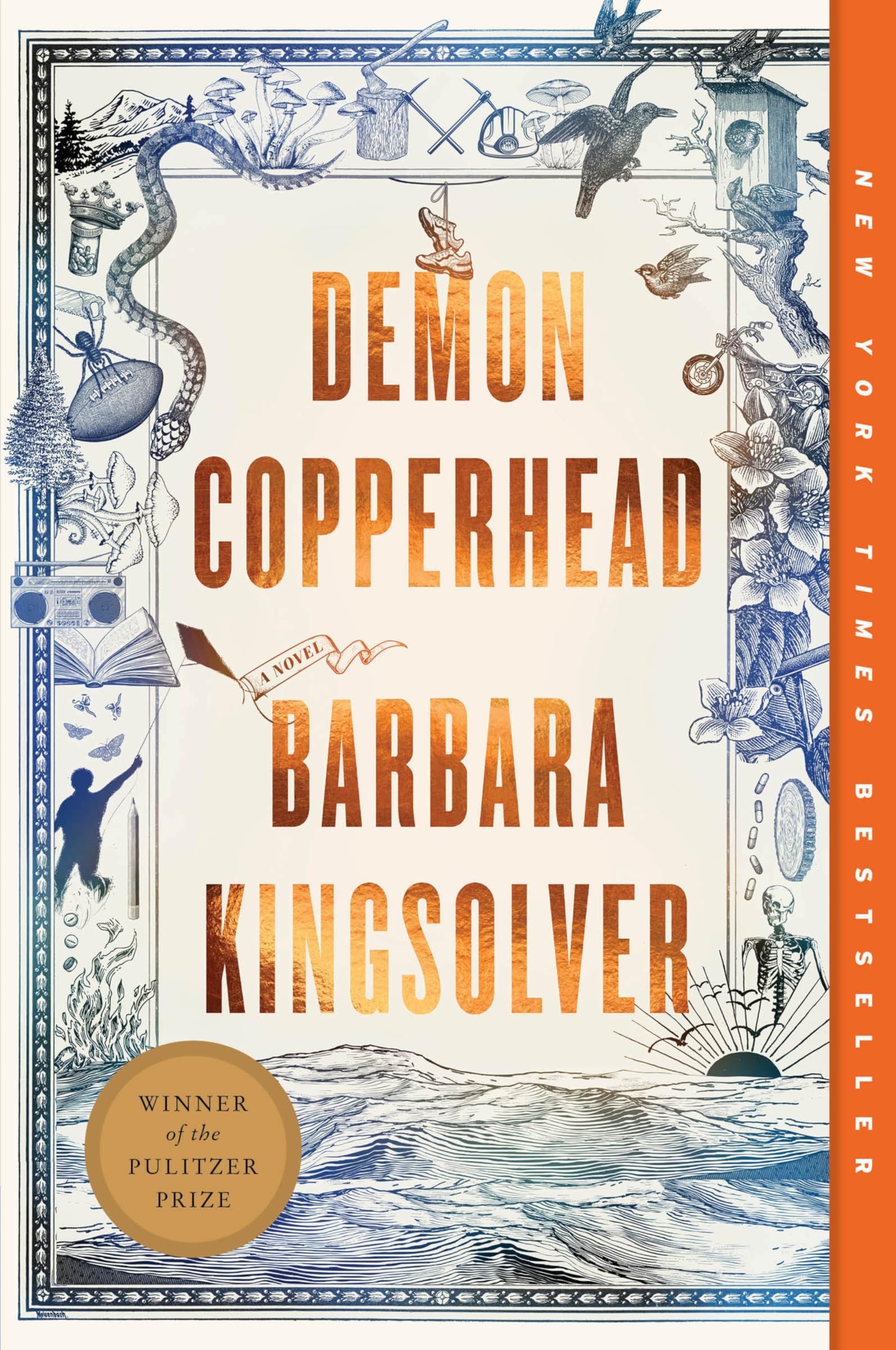 Cover of the book 'Demon Coppherhead by Barbara Kingsolver'.