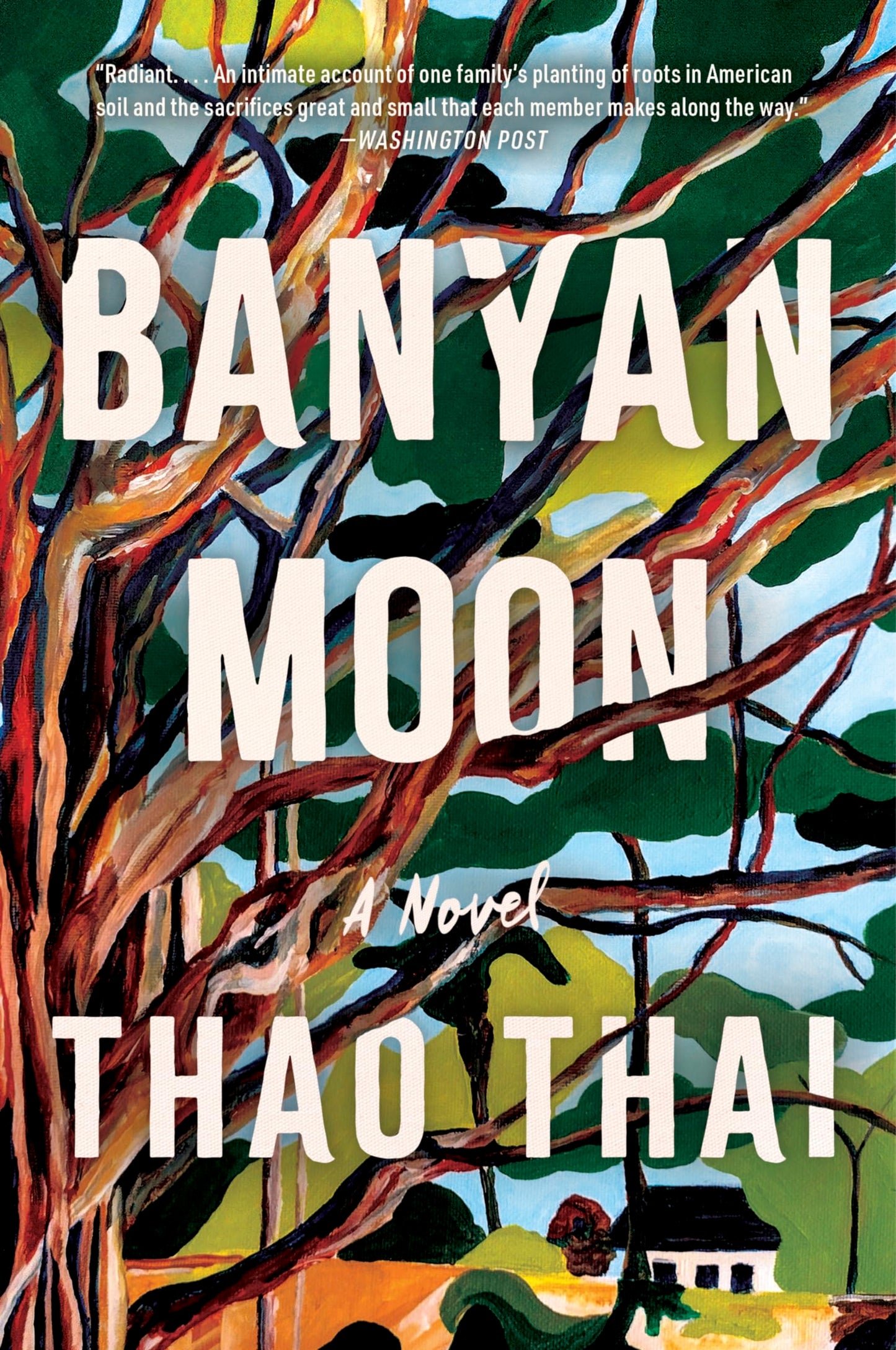 Cover of the book 'Banyan Moon by Thao Thai'.