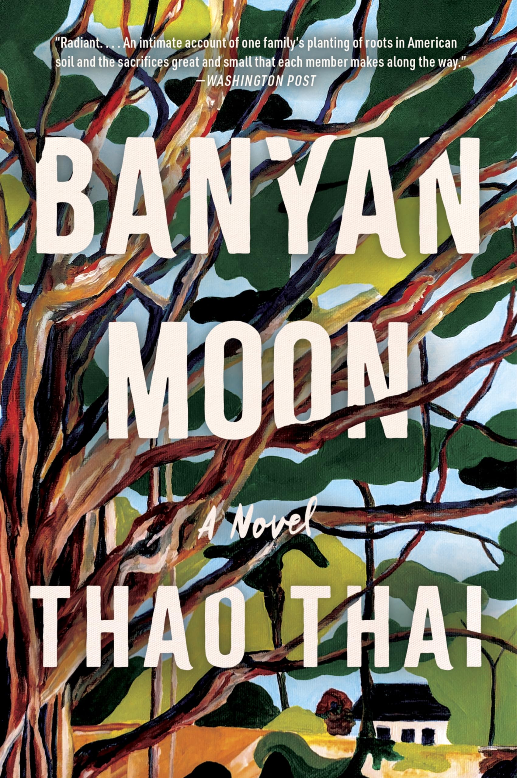 Cover of the book 'Banyan Moon by Thao Thai'.