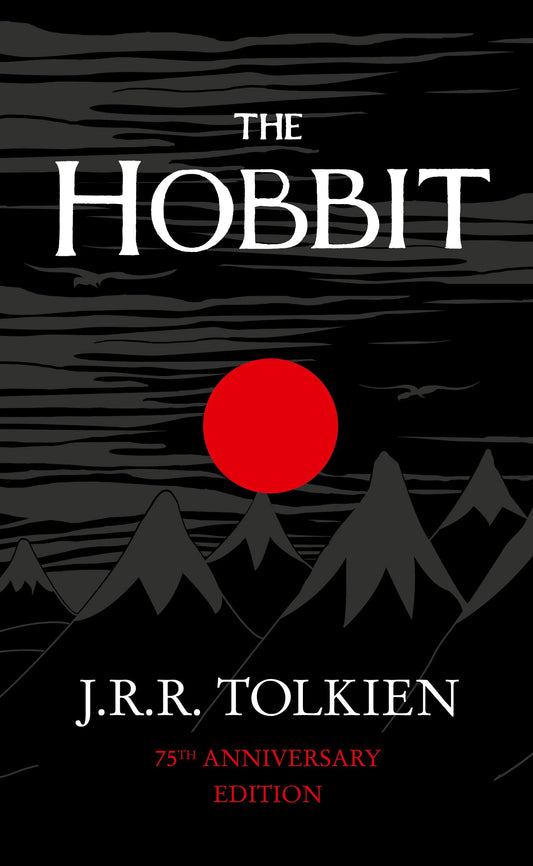 Cover of the book 'The Hobbit by J.R.R. Tolkien'.