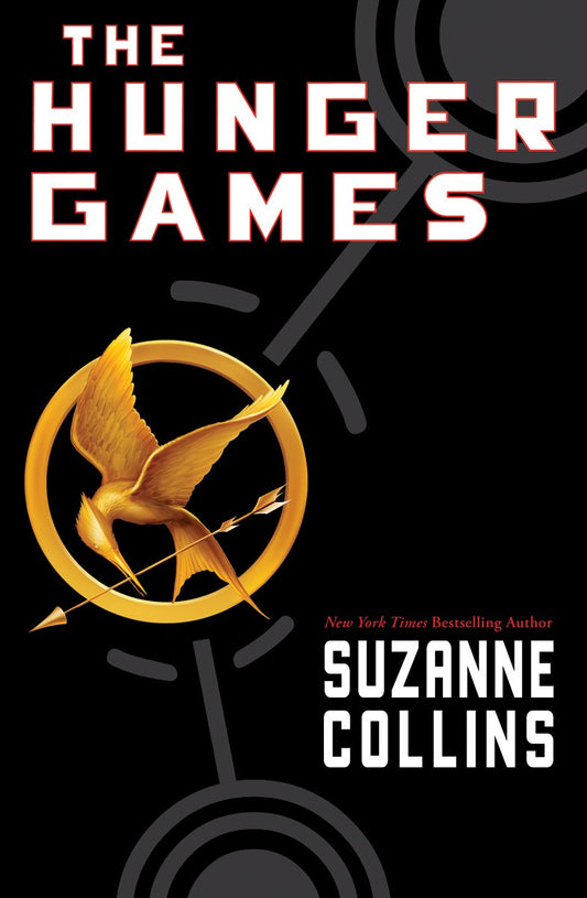 Cover of the book 'The Hunger Games by Suzanne Collins'.