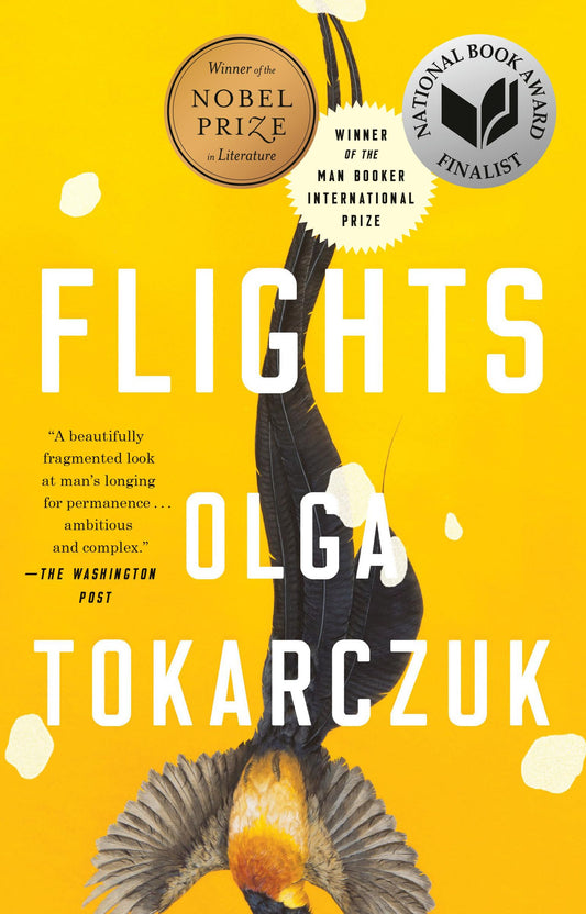 Cover of the book 'Flights by Olga Tokarczuk'.