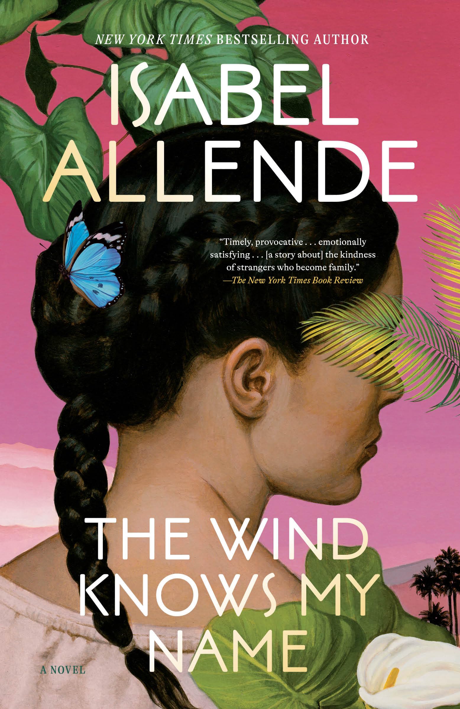 Cover of the book 'The Wind Knows My Name by Isabel Allende'.