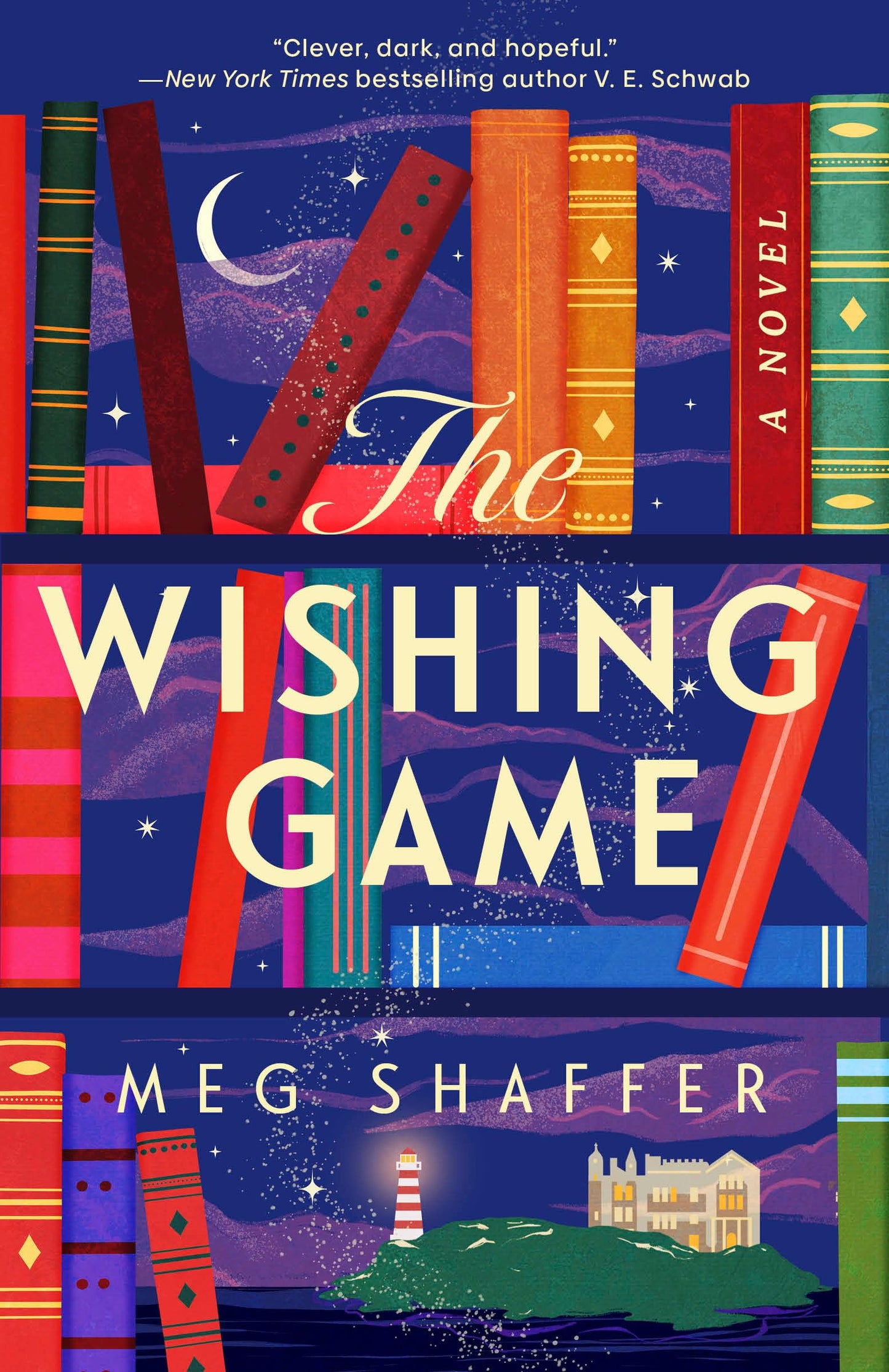 Cover of the book 'The Wishing Game by Meg Shaffer'.