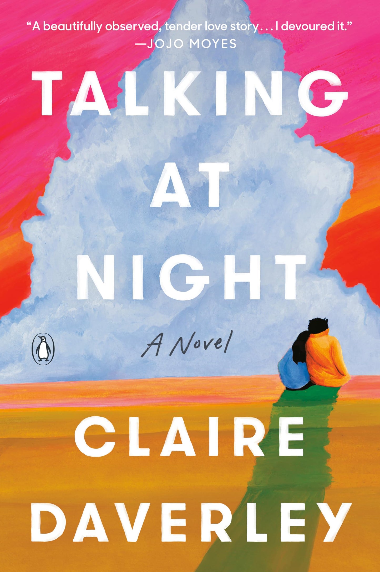 Cover of the book 'Talking at Night by Claire Daverley'.