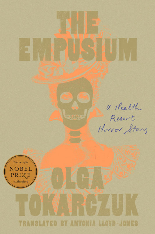 Cover of the book 'The Empusium: A Health Resort Horror Story by Olga Tokorczuk'.