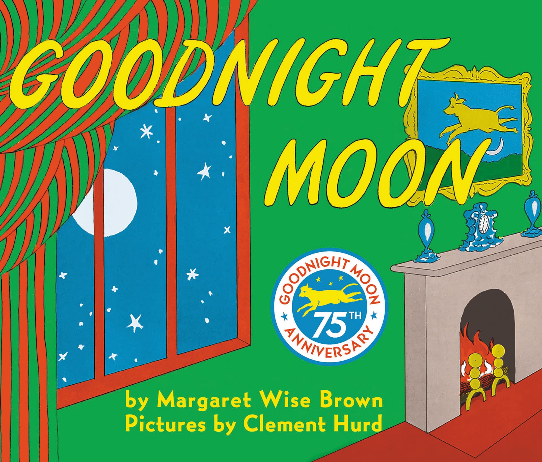 Cover of the book 'Goodnight Moon by Margaret Wise Brown'.