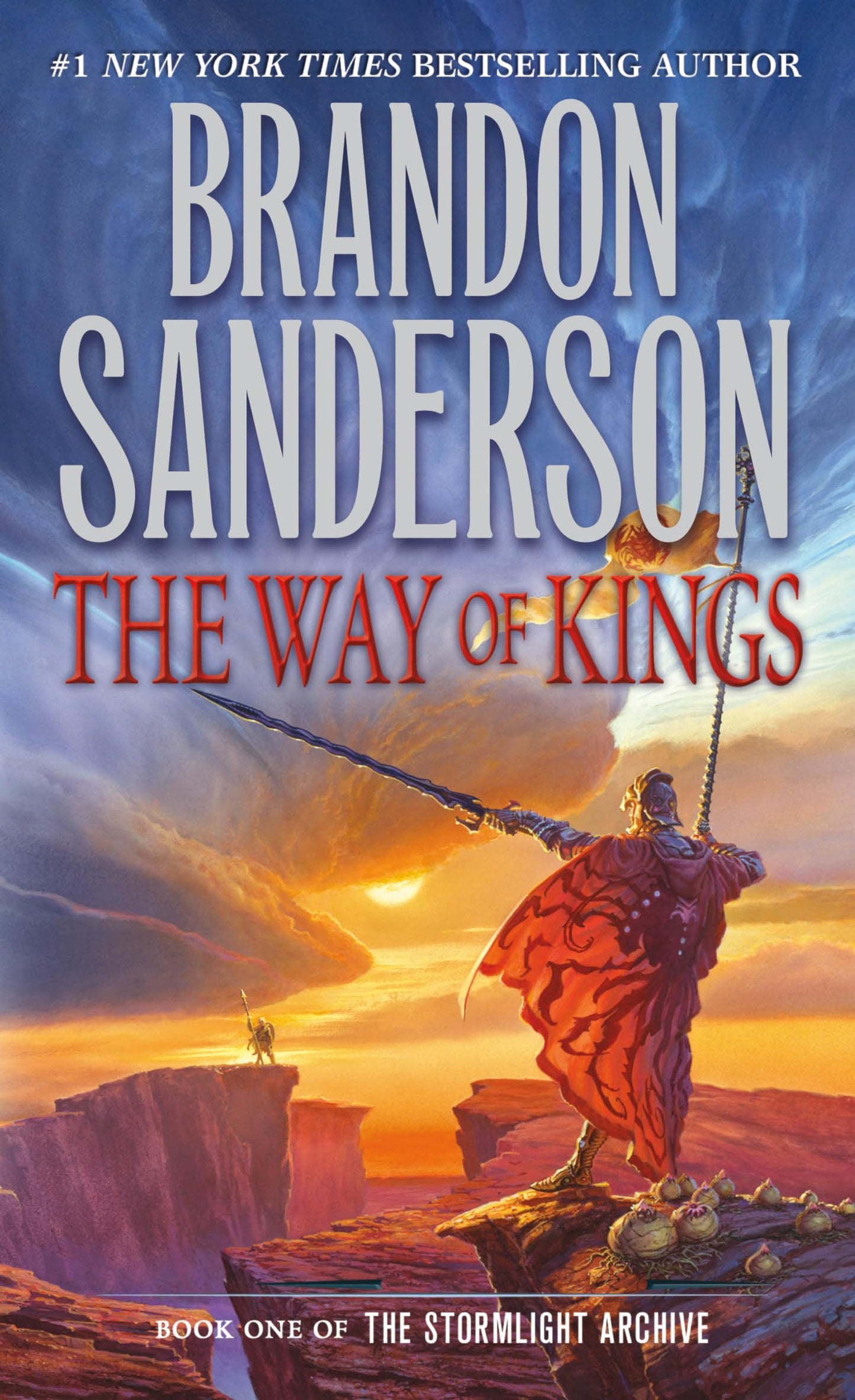 Cover of the book 'The Way of Kings by Brandon Sanderson'.