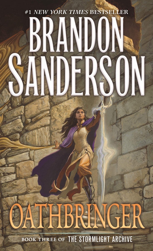 Cover of the book 'Oathbringer by Brandon Sanderson'.