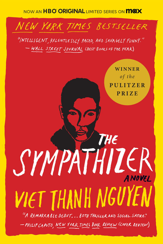 Cover of the book 'The Sympathizer by Viet Thanh Nguyen'.