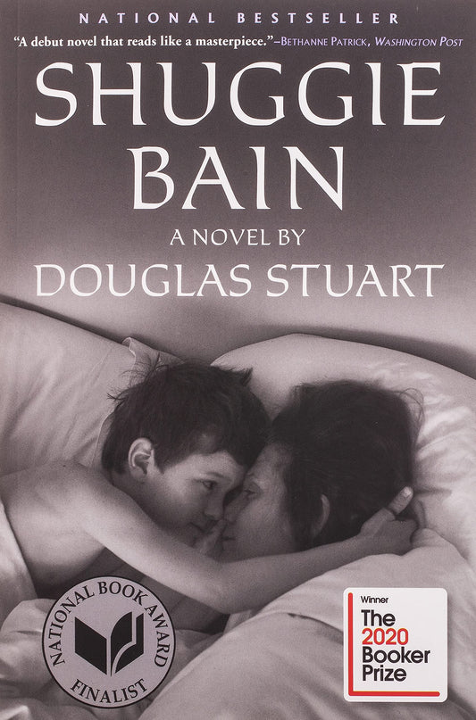 Cover of the book 'Shuggie Bain by Douglas Stuart'.