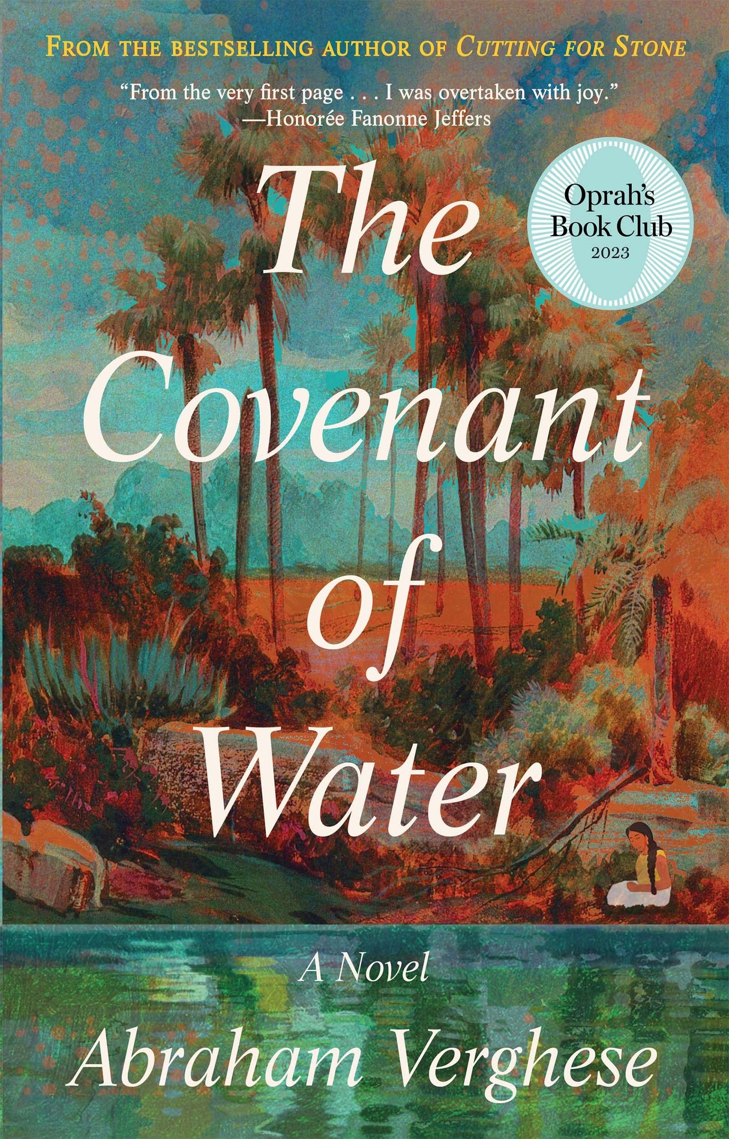 Cover of the book 'A Covenant of Water by Abraham Verghese'.