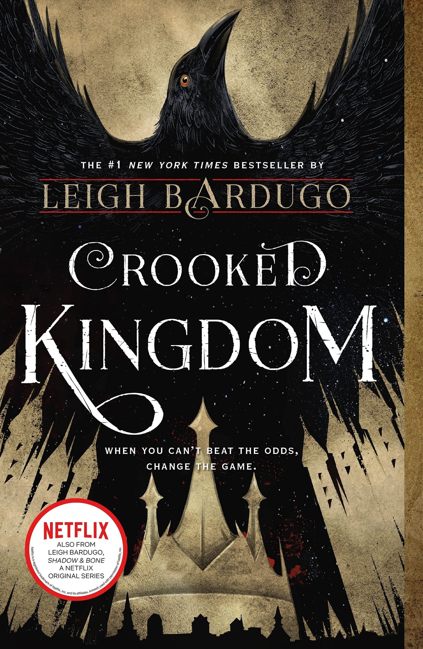 Cover of the book 'Crooked Kingdom by Leigh Bardugo'.