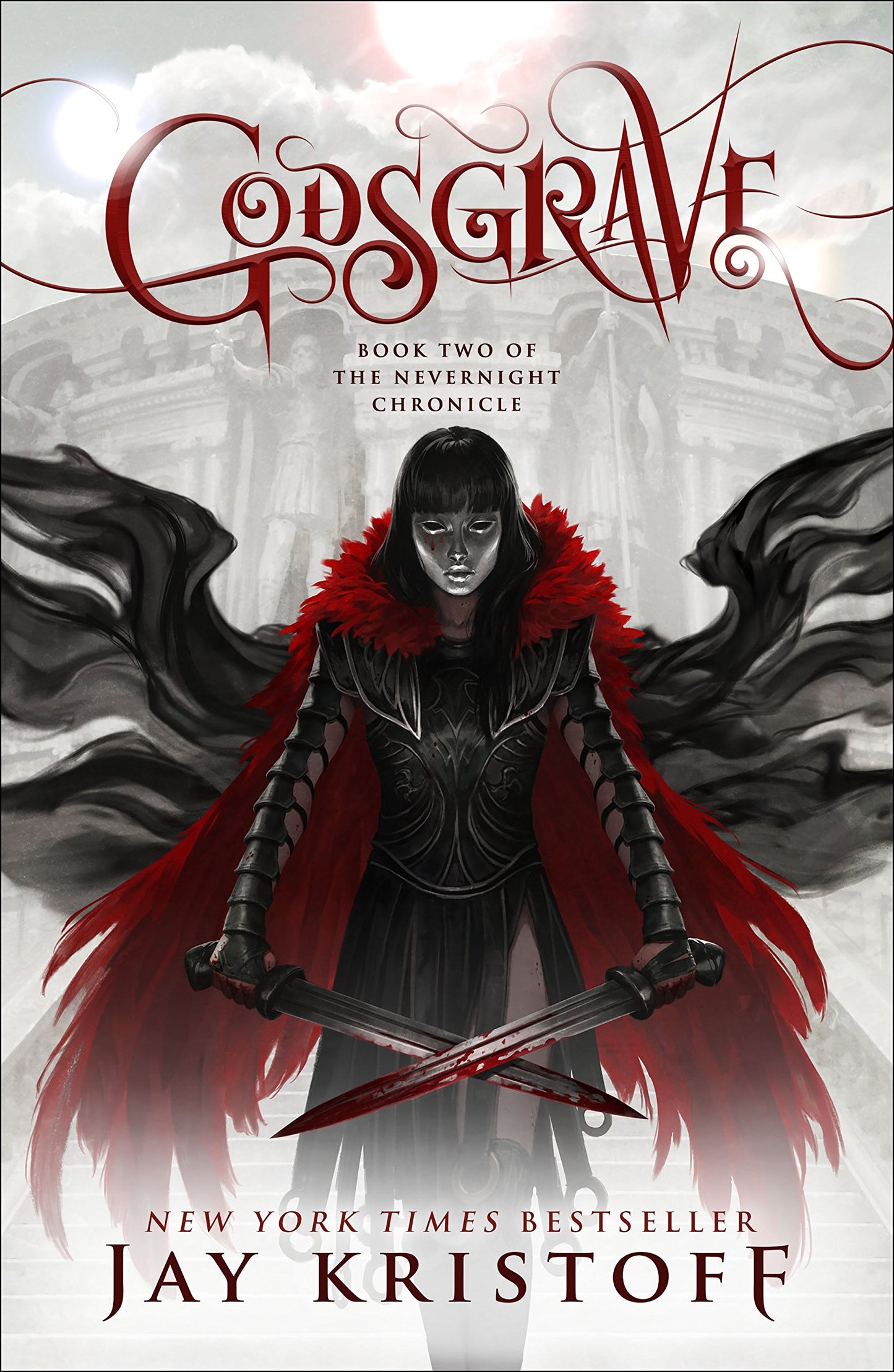 Cover of the book 'Godsgrave by Jay Kristoff'.