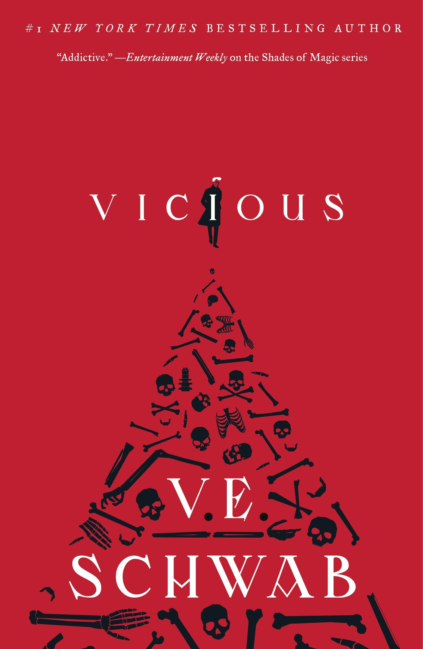 Cover of the book 'Vicious by Victoria Schwab'.