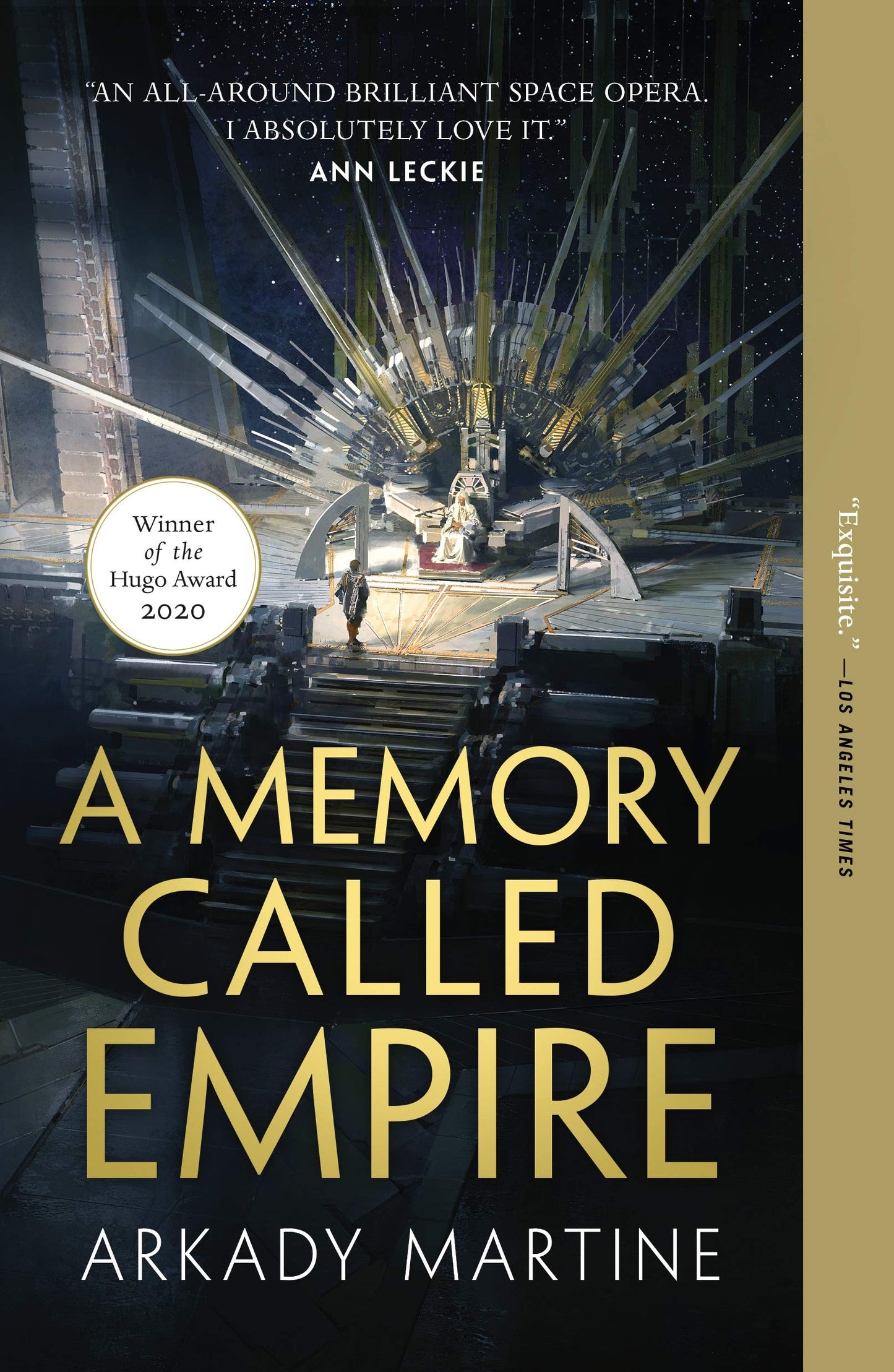 Cover of the book 'A Memory Called Empire by Arkady Martine'.