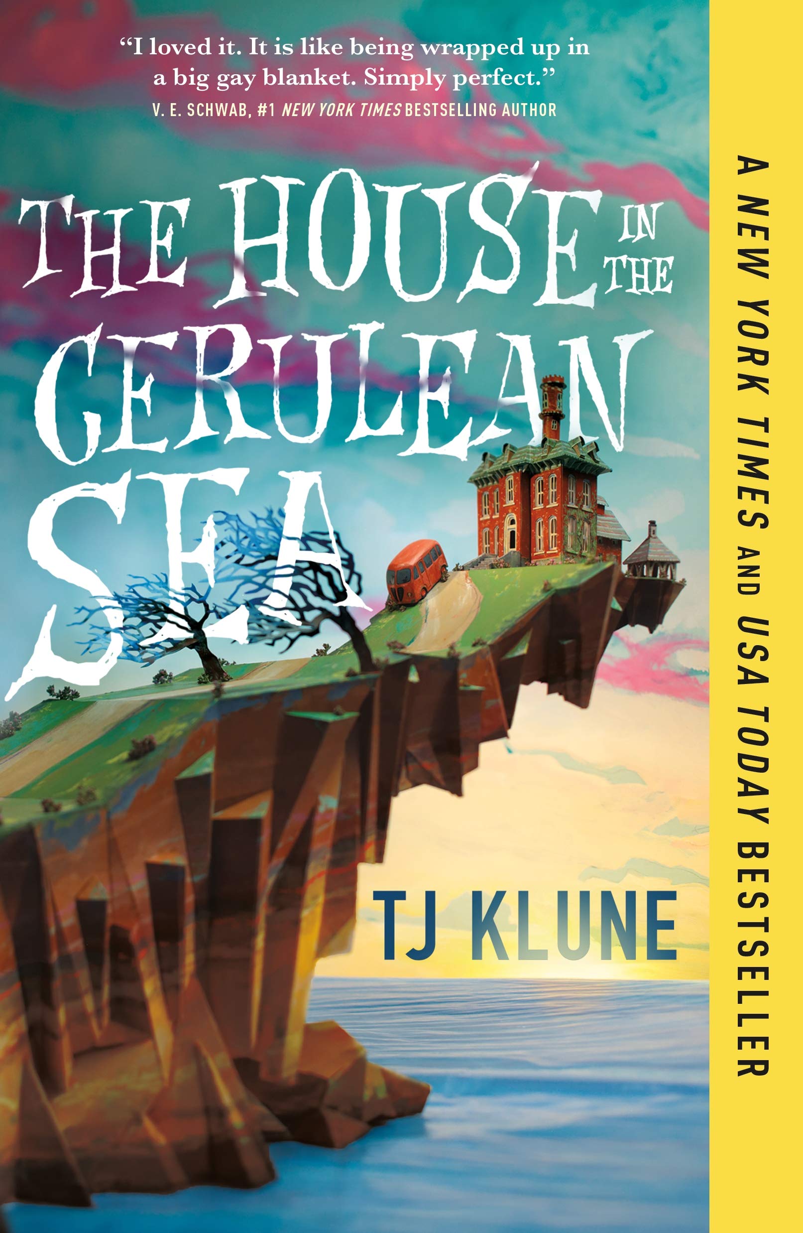 Cover of the book 'The House in the Cerulean Sea by T.J. Klune'.