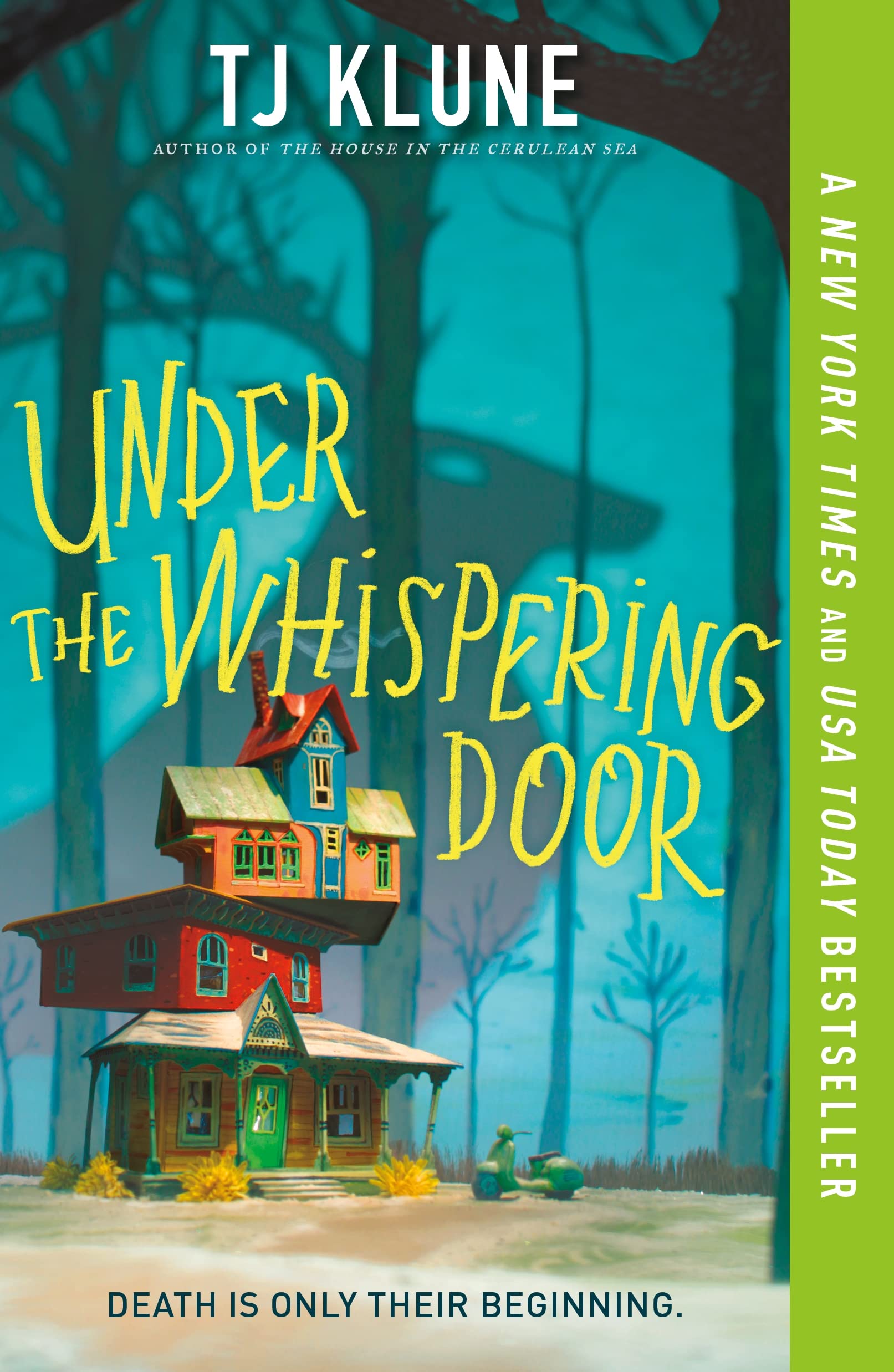 Cover of the book 'Under the Whispering Door by T.J. Klune'.