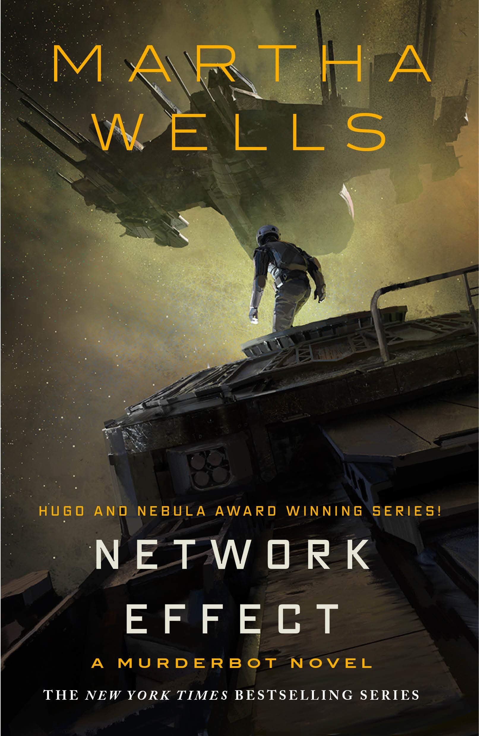 Cover of the book 'Network Effect by Martha Wells'.