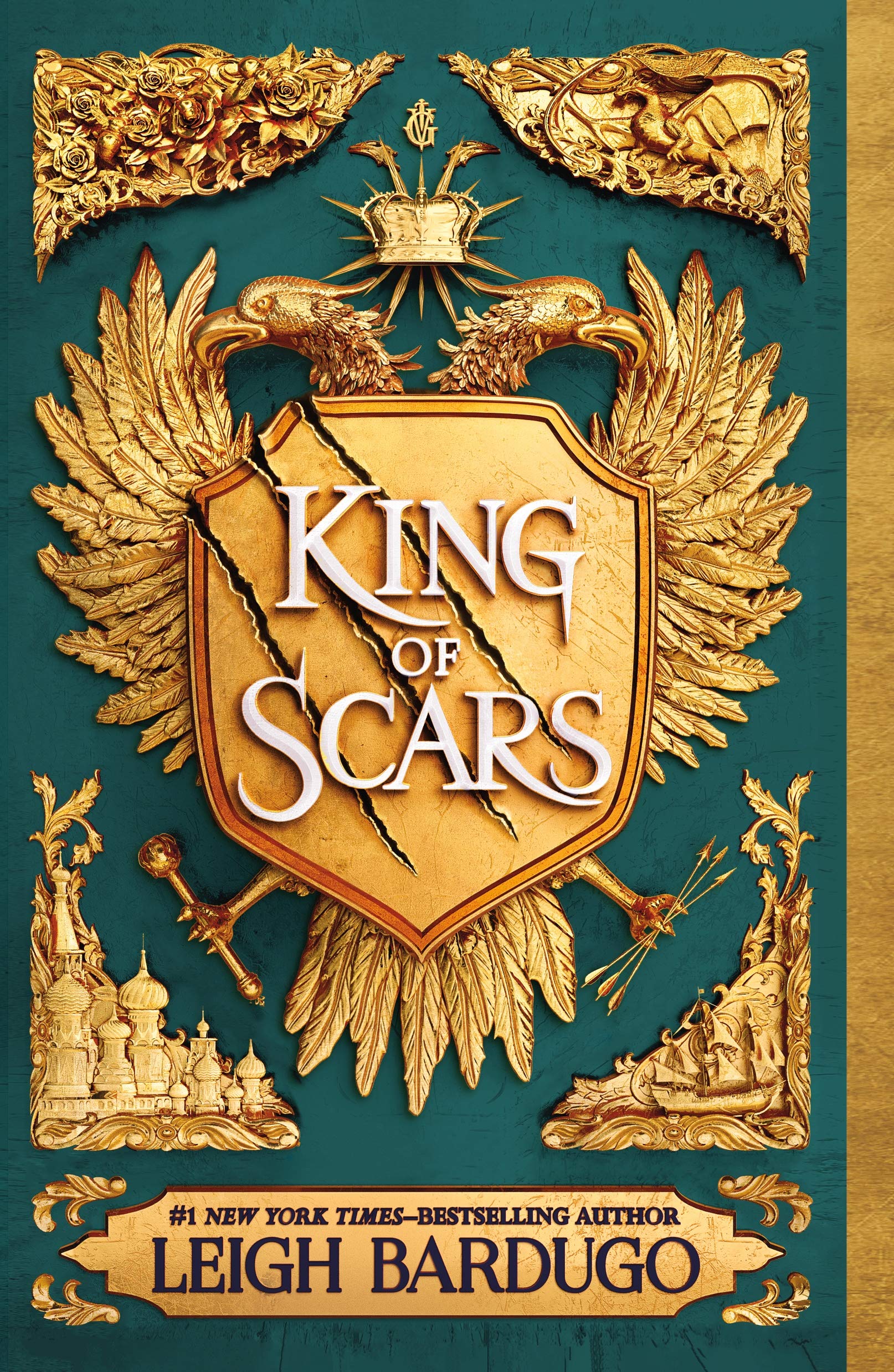 Cover of the book 'The King of Scars by Leigh Bardugo'.