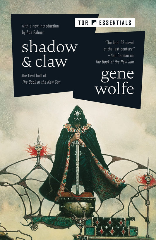 Cover of the book 'Shadow and Claw by Gene Wolf'.