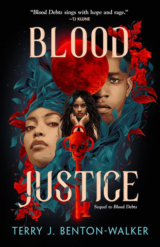 Cover of the book 'Blood Justice by Terry J. Benton-Walker'.