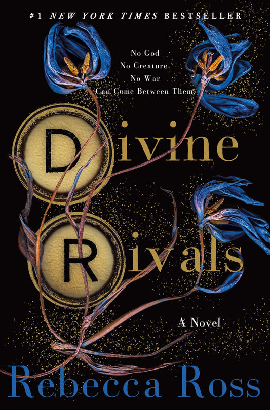 Cover of the book 'Divine Rivals by Rebecca Ross'.