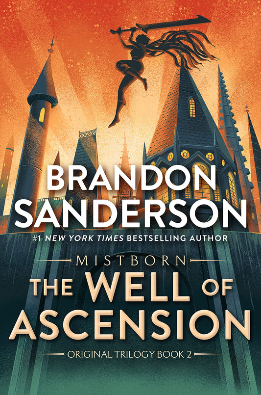 Cover of the book 'The Well of Ascension by Brandon Sanderson'.