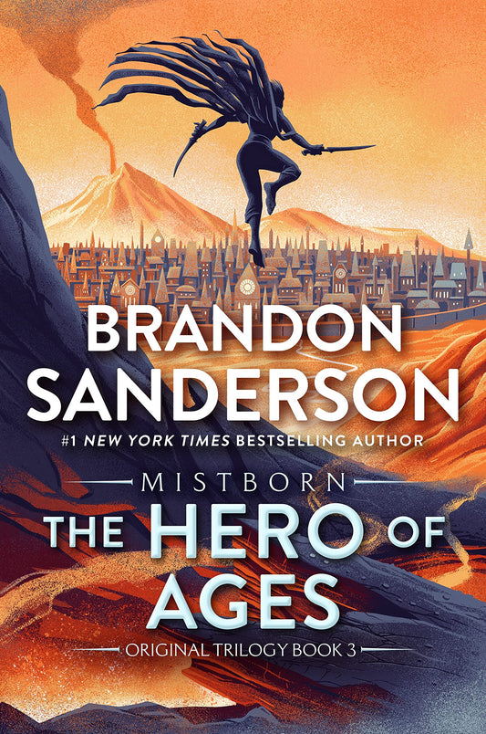 Cover of the book 'The Hero of Ages by Brandon Sanderson'.