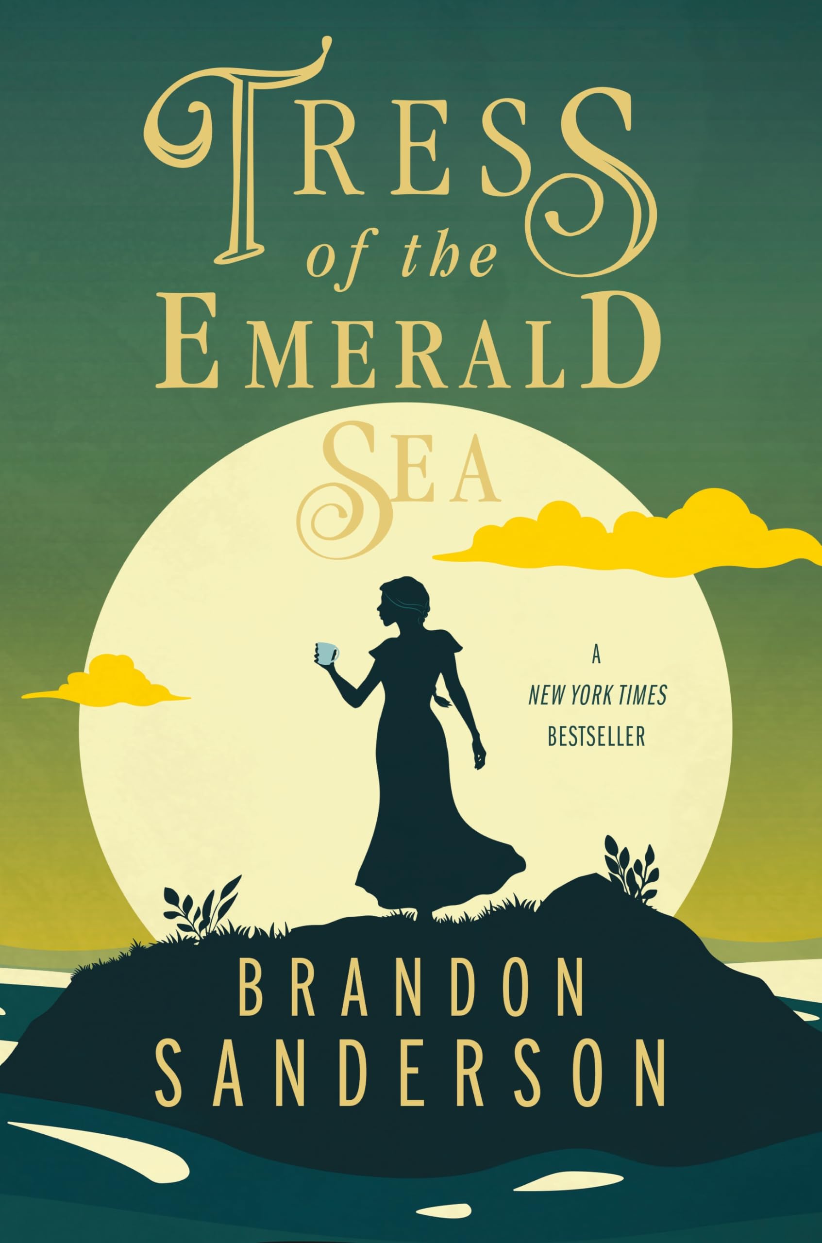 Cover of the book 'Tress of the Emerald Sea by Brandon Sanderson'.