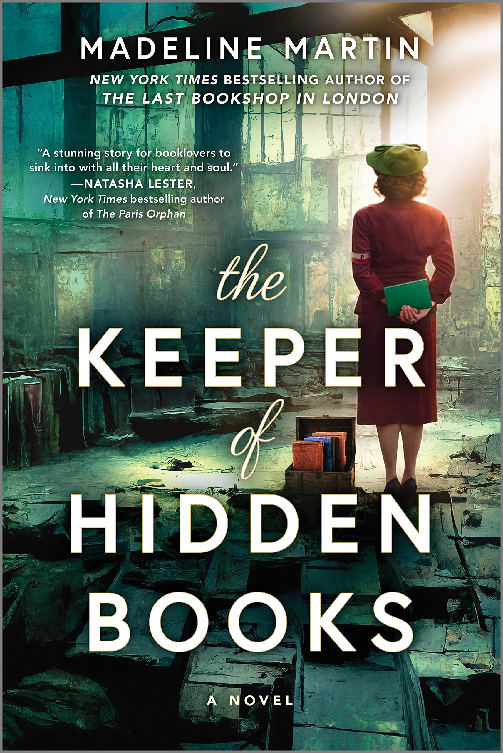 Cover of the book 'The Keeper of Hidden Books by Madeline Martin'.