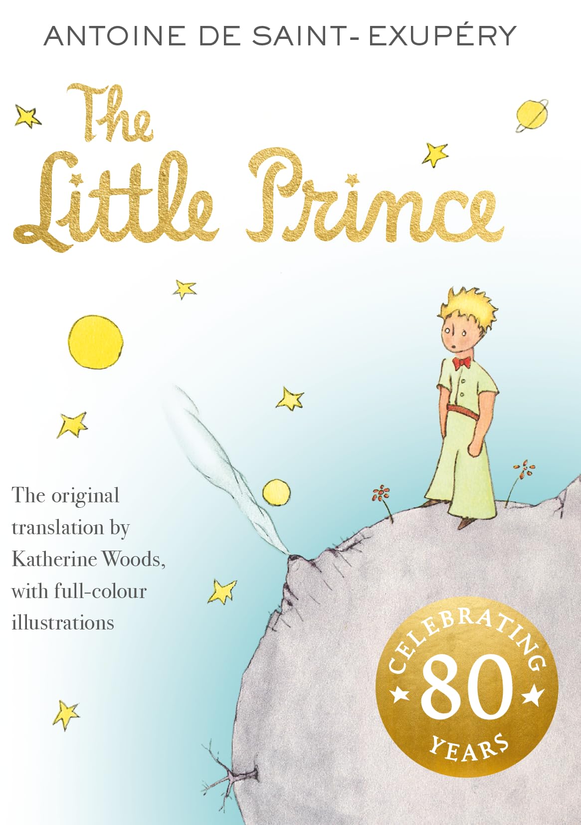 Cover of the book 'The Little Prince by Antoine de Saint-Exupéry'.