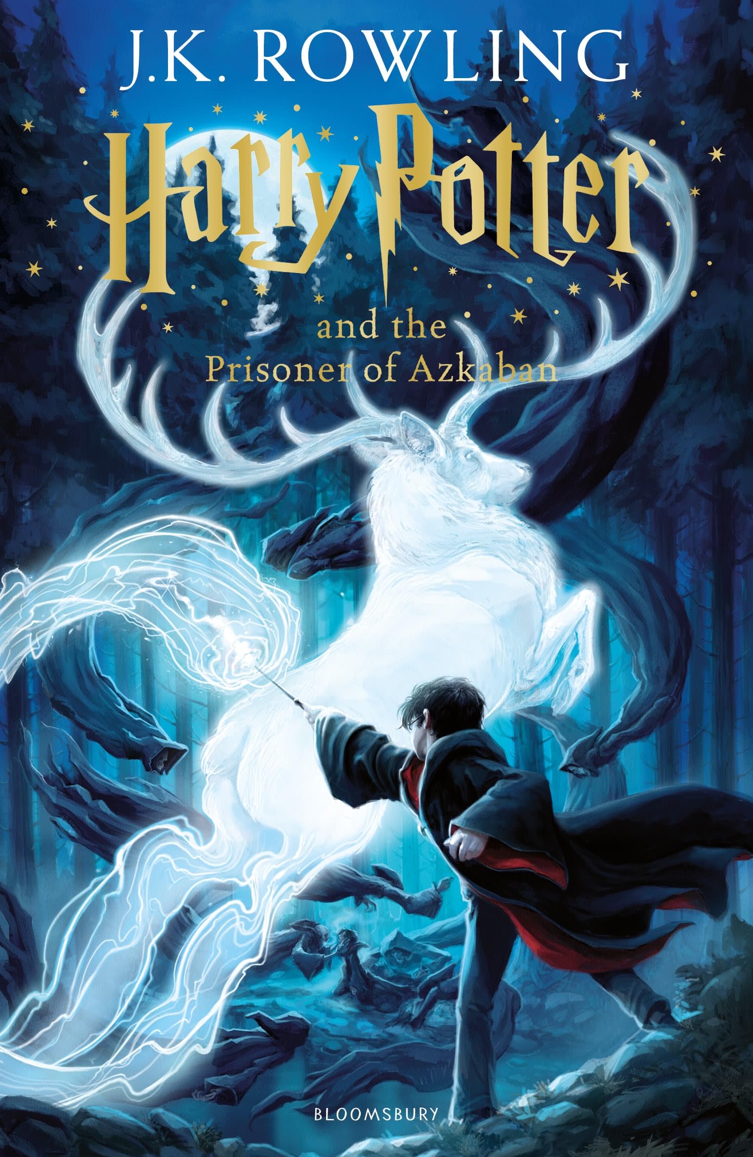 Cover of the book 'Harry Potter & the Prisoner of Azkaban by J.K. Rowling'.