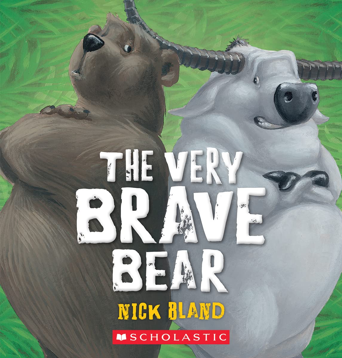 Cover of the book 'The Very Brave Bear by Nick Bland'.