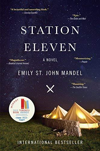 Cover of the book 'Station Eleven by Emily St. John Mandel'.