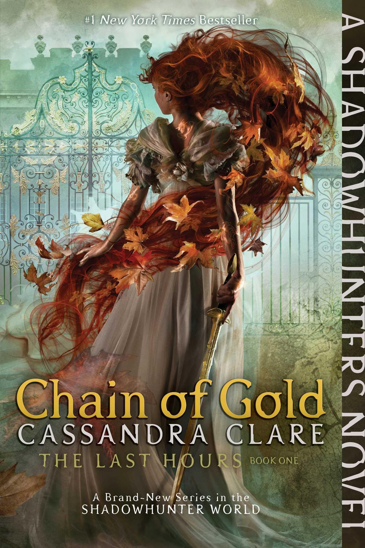 Cover of the book 'Chain of Gold by Cassandra Clare'.