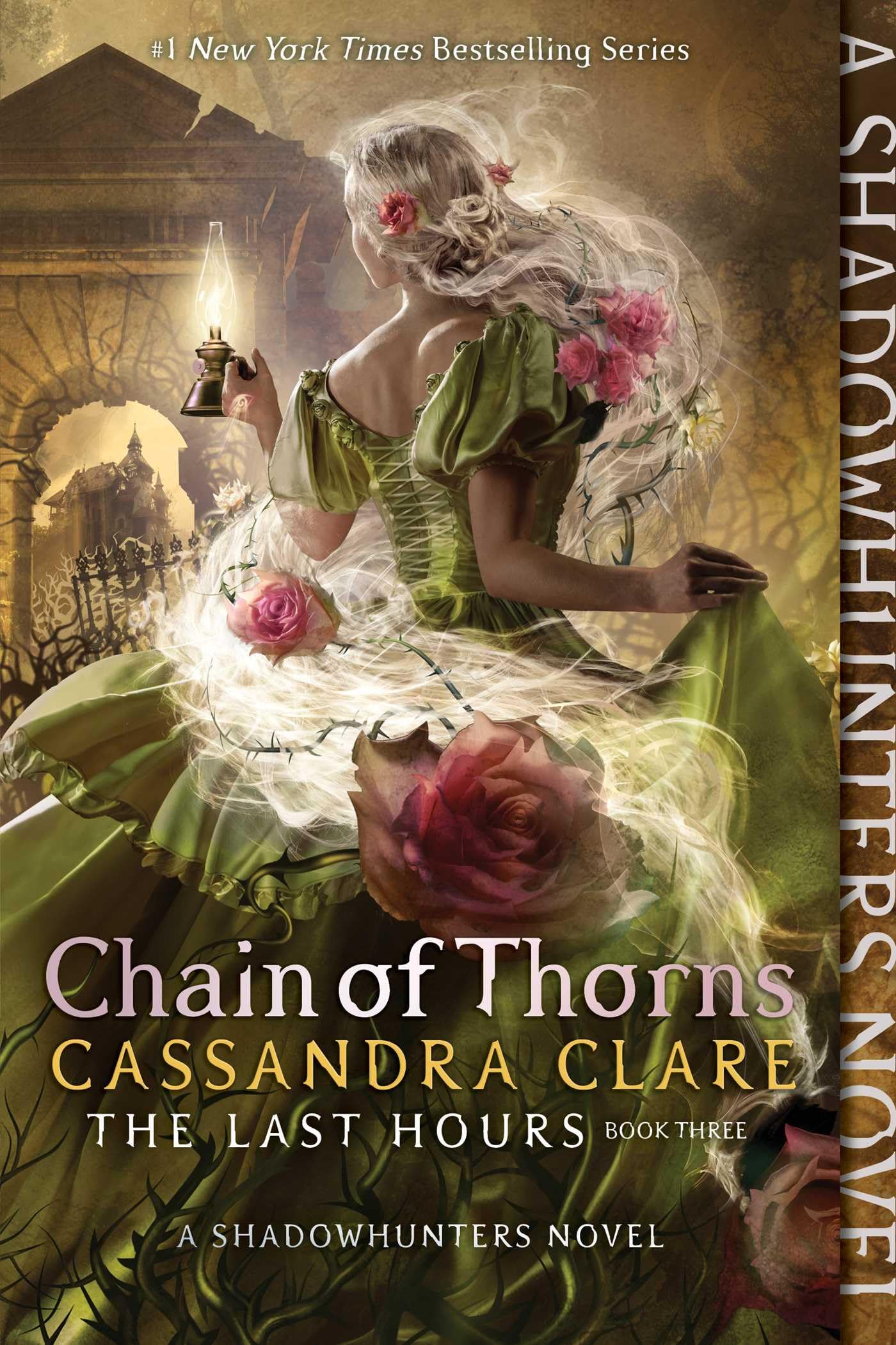 Cover of the book 'Chain of Thorns by Cassandra Clare'.