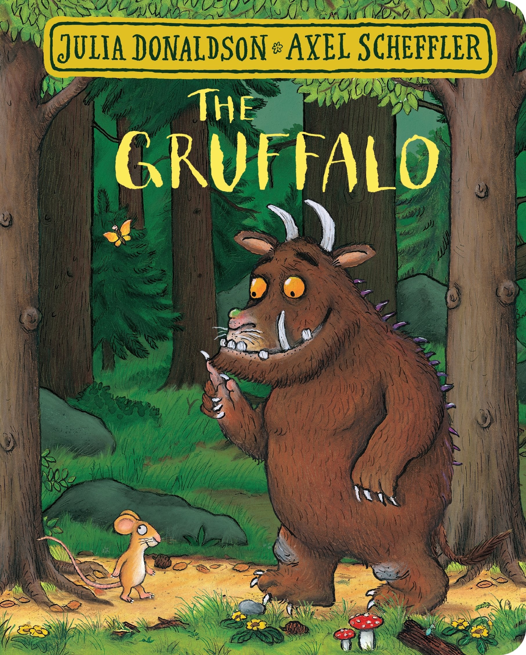 Cover of the book 'The Gruffalo by Julia Donaldson'.