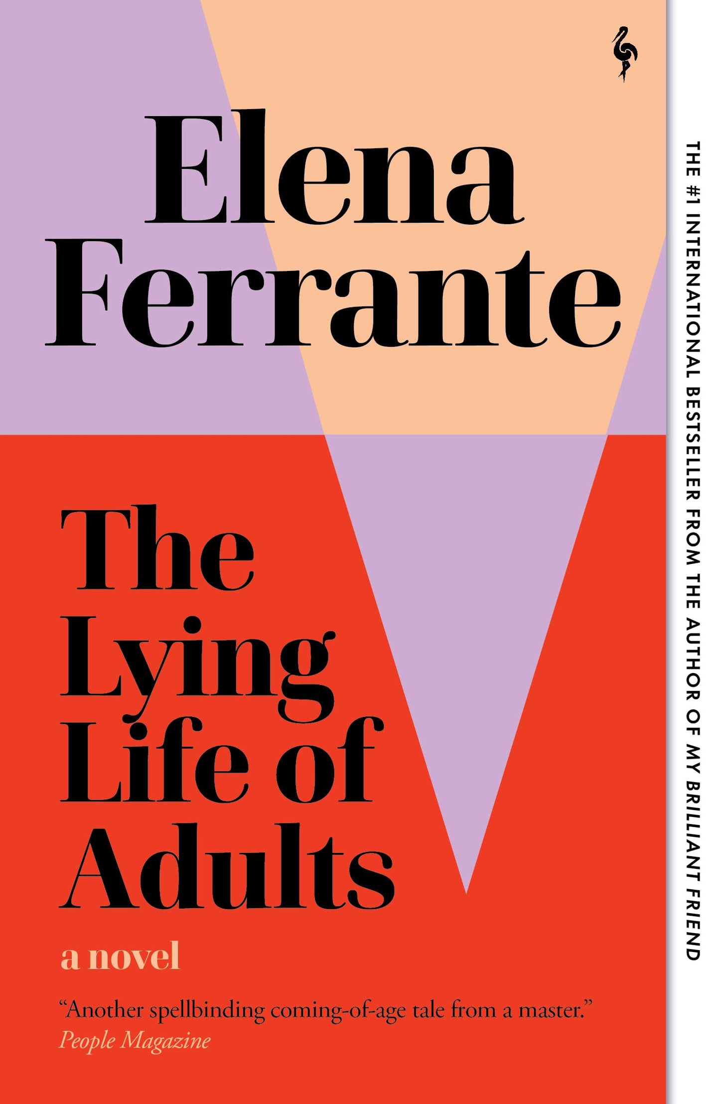 Cover of the book 'The Lying Life of Adults by Elena Ferantte'.