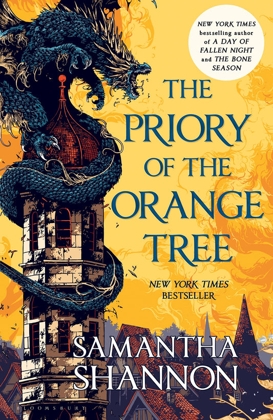 Cover of the book 'The Priory of the Orange Tree by Samantha Shannon'.