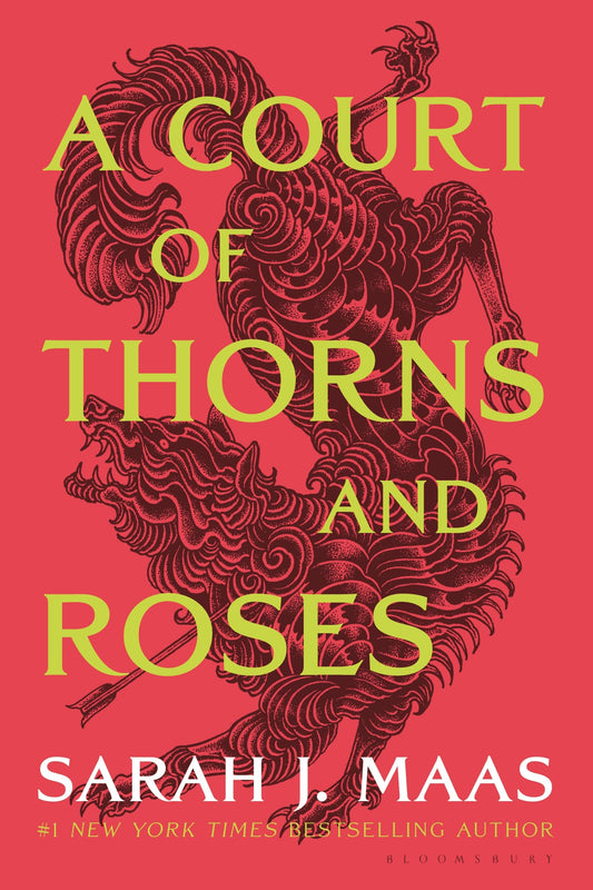 Cover of the book 'A Court of Thorns & Roses by Sarah J. Maas'.