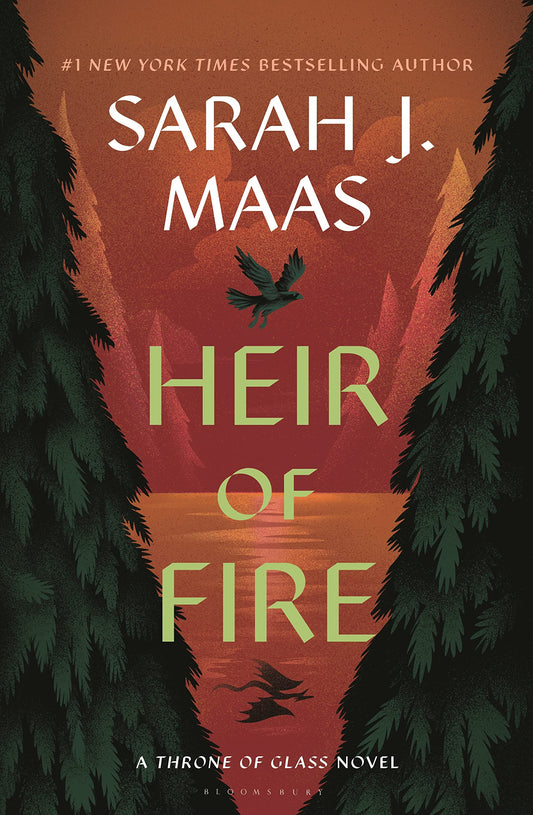 Cover of the book 'Heir of Fire by Sarah J. Maas'.